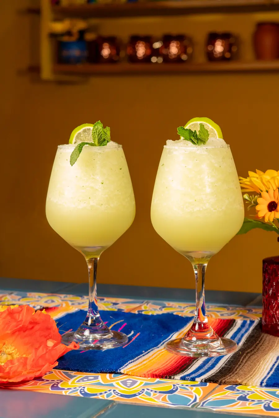 Dos margaritas de limón